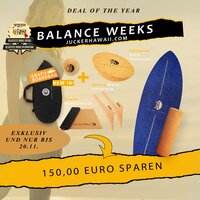 *Deal of the Year - Balance Board Set Ocean Rocker Blue*