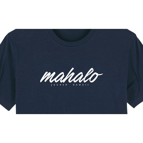 JUCKER HAWAII T-Shirt - MAHALO French Navy